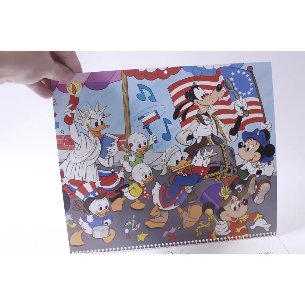 The Disney Parade, 1989, Calendar, Prints, Plates, Vintage, ~ 250407-WH 173
